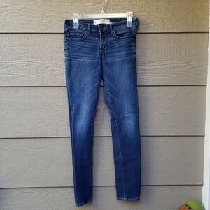 VTG Abercrombirle A&F Super Skinny Jeans 4R 27X31